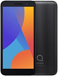 Alcatel 1 2021 Volcano Black 5" 8GB 4G Unlocked & SIM Free Smartphone (Renewed)