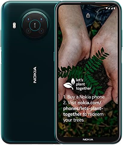 Nokia X10 6.67 Inch Android UK SIM Free Smartphone with 5G Connectivity - 6 GB RAM and 64 GB Storage (Dual SIM) - Forest Green