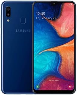 Samsung Galaxy A20e Dual-SIM 32GB 5.8-Inch HD+ 13MP Camera Android 9 Pie UK Version Smartphone – Blue (Renewed)