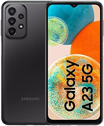 Samsung Galaxy A23 5G 128GB Black EU [16,72cm (6,6") LCD Display, Android 12, 50MP Quad-Kamera]