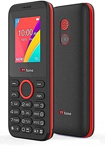 TTfone TT160 Dual Sim Basic Simple Mobile Phone - Unlocked with Camera Torch MP3 Bluetooth (with USB Cable)