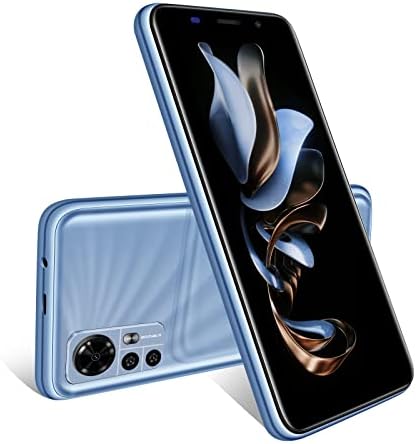 Xgody X17 SIM Free Unlocked Mobile Phones, Cheap Smartphone with 3390mAh, 2GB+16GB, 256GB Extension, Phone Android 10 4G Dual SIM,3 Card Slots,GPS Face ID,UK Version(Blue)